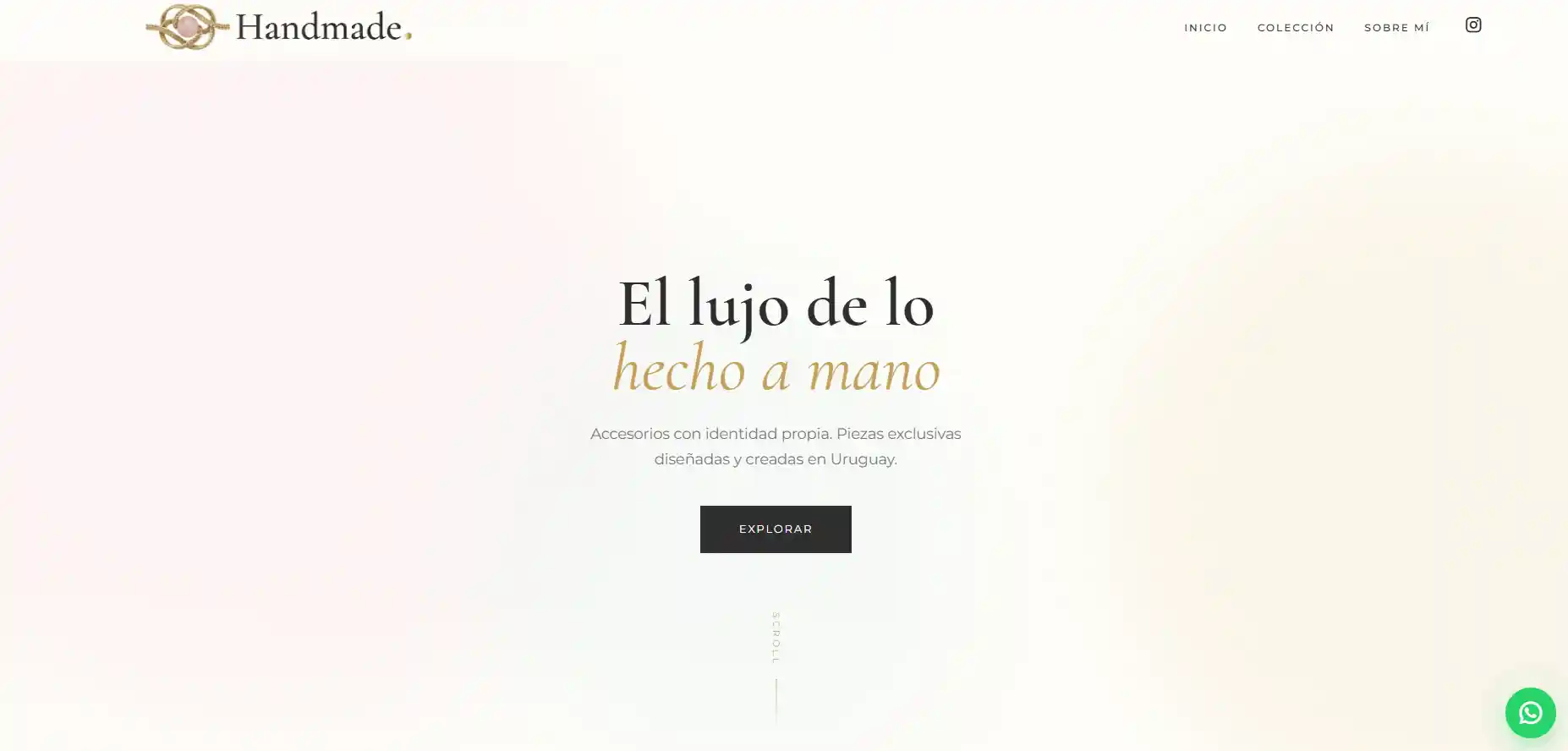 Handmade Accesorios Web Desktop